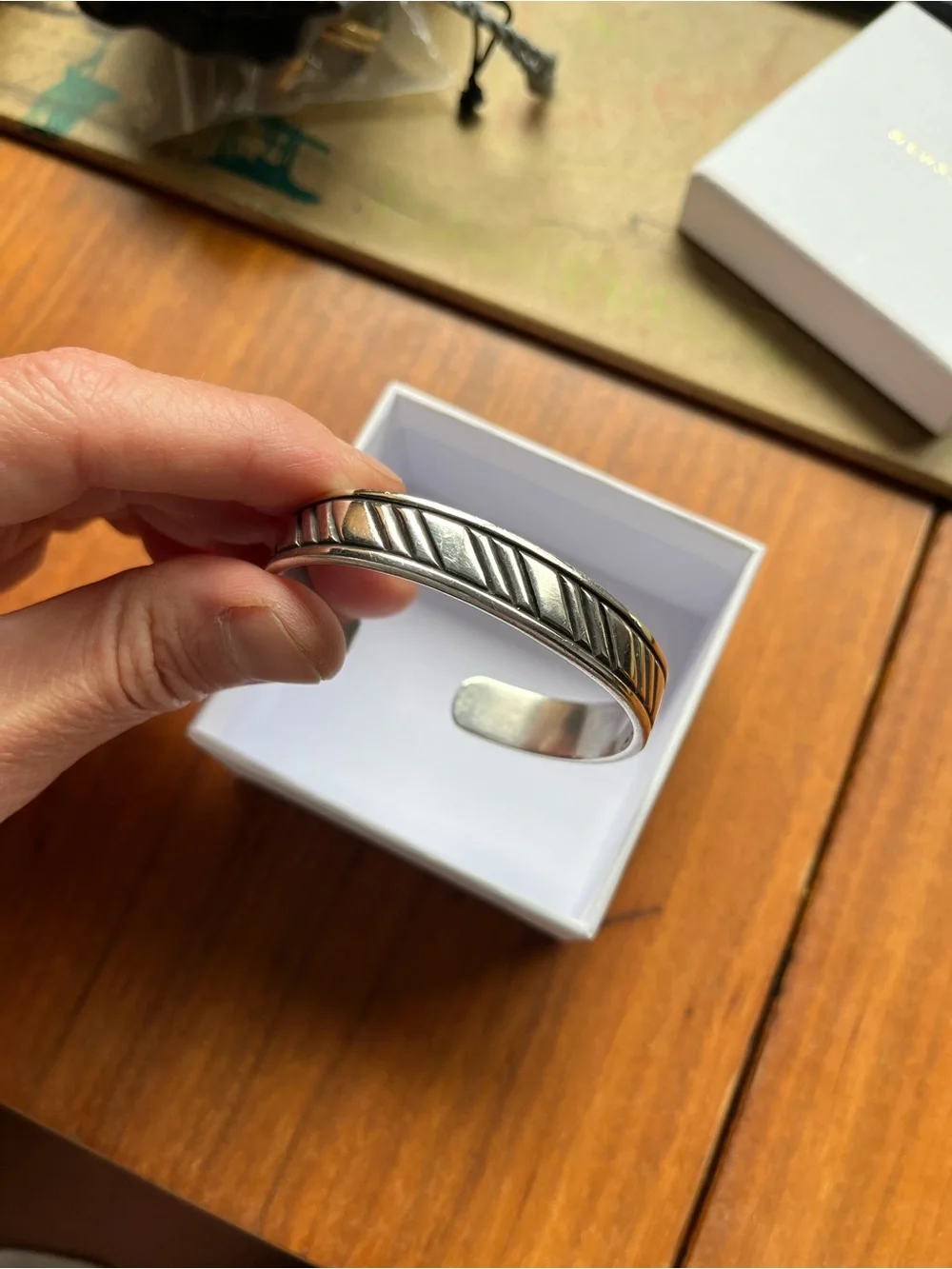 Women’s sterling silver cuff